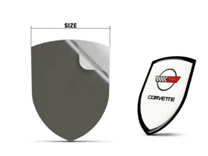 Corvette Adesivi Vetri Veicoli Edizione Eleganti Regolabili